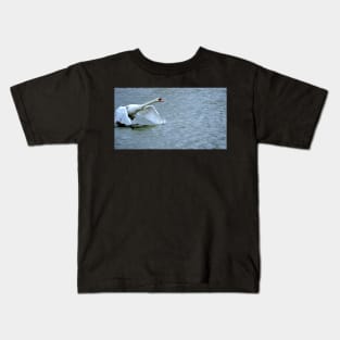 Swan's runway...is a long one Kids T-Shirt